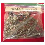 LOT OF MUSKET SCREWS