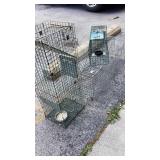 Animal traps, 3 assorted sizes