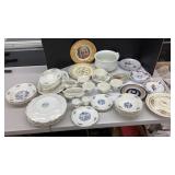Dresden Dishes damage as shown, Chamber Pot and