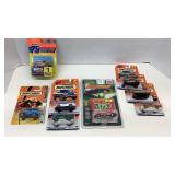 8 Matchbox cars,different series