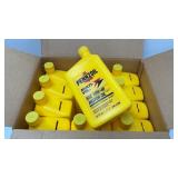 12 pk case of PENNZOIL plastic bank bottles