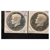 1979-S T2, 1981-S T2 Proof Kennedy Half Dollars