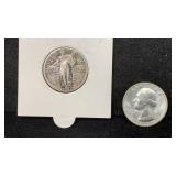 (2) Silver Quarters: 1976-S UNC Washington, 1927