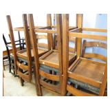 (6) 31" BAR STOOLS & (2) 24" BAR STOOLS