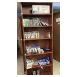 6 SHELF BOOKCASE W/ 1 GAL MINI-SPRAYER (NEW IN