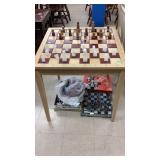 Chest/ Checker Table with Chest Sets