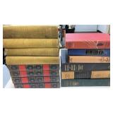 14 literature books, mid century copy rites, some