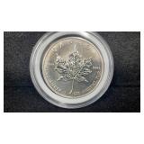 1989  BU 1 Oz Canadian Silver Maple