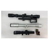 (3) Scopes Crossbow Scope 2.5x20, Simmons 3-9X32