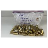 Ammunition: (50) rounds ZQi 9mm 124gr FMJ