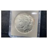 1922-D BU Peace Silver Dollar