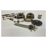 Shoe clips, pins, hair pin etc. condition as