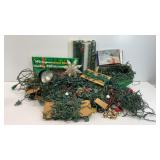 (16) Sets of Christmas Lights- White and