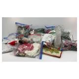 Christmas decor, linens, ornaments, etc