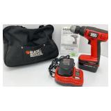 Black & Decker cordless 14.4 drill with battery