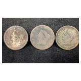 3 Large Cents: 1817/ 1840 & 18??