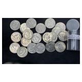 Roll (20) Eisenhower Clad Dollars, better grades,