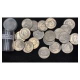 Roll (20) Eisenhower Clad Dollars, better grades,