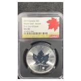 2019 Canadian Silver Maple Leaf NGC MS70 1st Issue