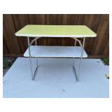 Vintage Two-Tiered Folding Table