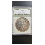 1891 S Morgan Dollar-ms65