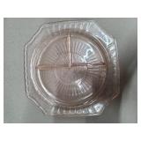 Carnival Glass Divided Plate