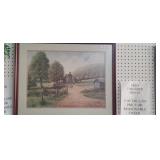 Fred Thrasher-country Charm-- Signed & Numbered--