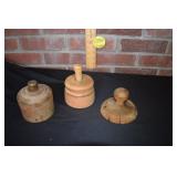 VTG Wood Butter Molds