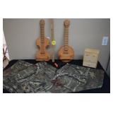 Miscellaneous Lot (Wood Instrumental wall