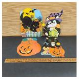 Variety of Vintage cardstock Halloween