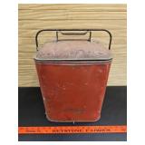 Vintage Galvanized Pail/Can w Handle