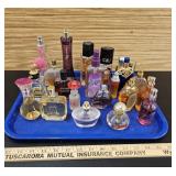 (23) Perfume Bottles mostly full including Tabu,