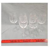 (6) Wine Glasses