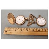 (2) Pocket Watches- needs work