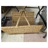 Wicker Gathering Basket