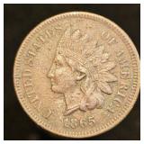 1865 Indian Head Cent