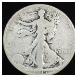 1935-D Walking Liberty Half Dollar