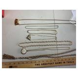 7 vintage necklaces