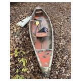 Coleman 17ft Canoe with 2 set oars