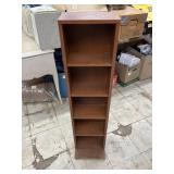 Wood CD cabinet 6ï¿½ x 11ï¿½ x 45ï¿½