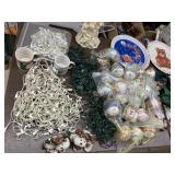 Large lot of Christmas decorations