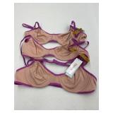 3 Hanes underwire bras, size 36A.