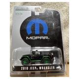 Greenlight Mopar 2010 Jeep Wrangler Ld Ed, chase