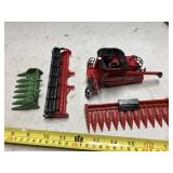 1/64 case IH combine body & extra heads