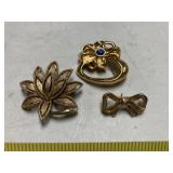 3 Avon pins