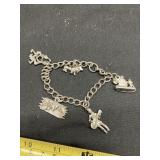 Vintage Elvis bracelet, silvertone