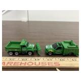 Tonka Fire Truck & International snow plow truck