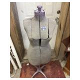 Acme Adjustable Dress form, Size B, 48" tall