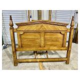 Early 20th Century Solid Headboard - Queen Size