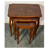 ETHAN ALLEN NESTING TABLES